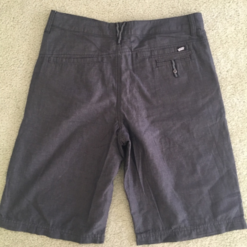 Vans gray cotton shorts size 30